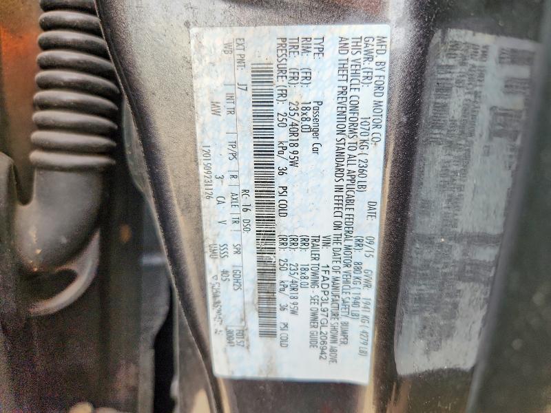 57082966 :رقم المزاد ، 1FADP3L97GL206942 vin ، 2016 Ford Focus مزاد بيع