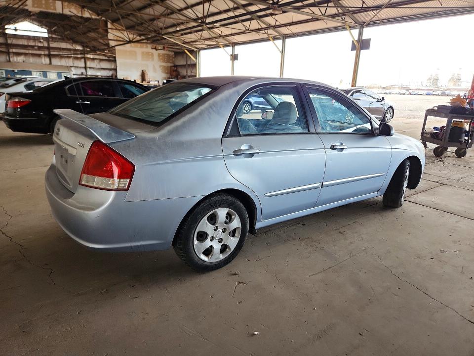 58731566 :رقم المزاد ، KNAFE122875440851 vin ، 2007 Kia Spectra مزاد بيع