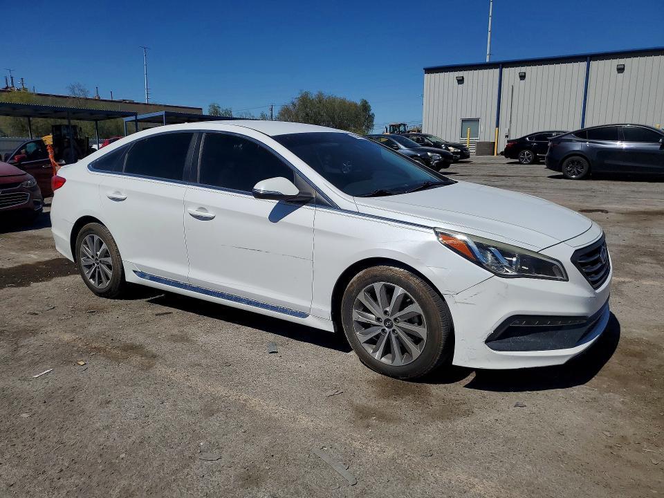 2015 Hyundai Sonata მანქანა იყიდება აუქციონზე, vin: 5NPE34AF2FH028286, აუქციონის ნომერი: 85451785