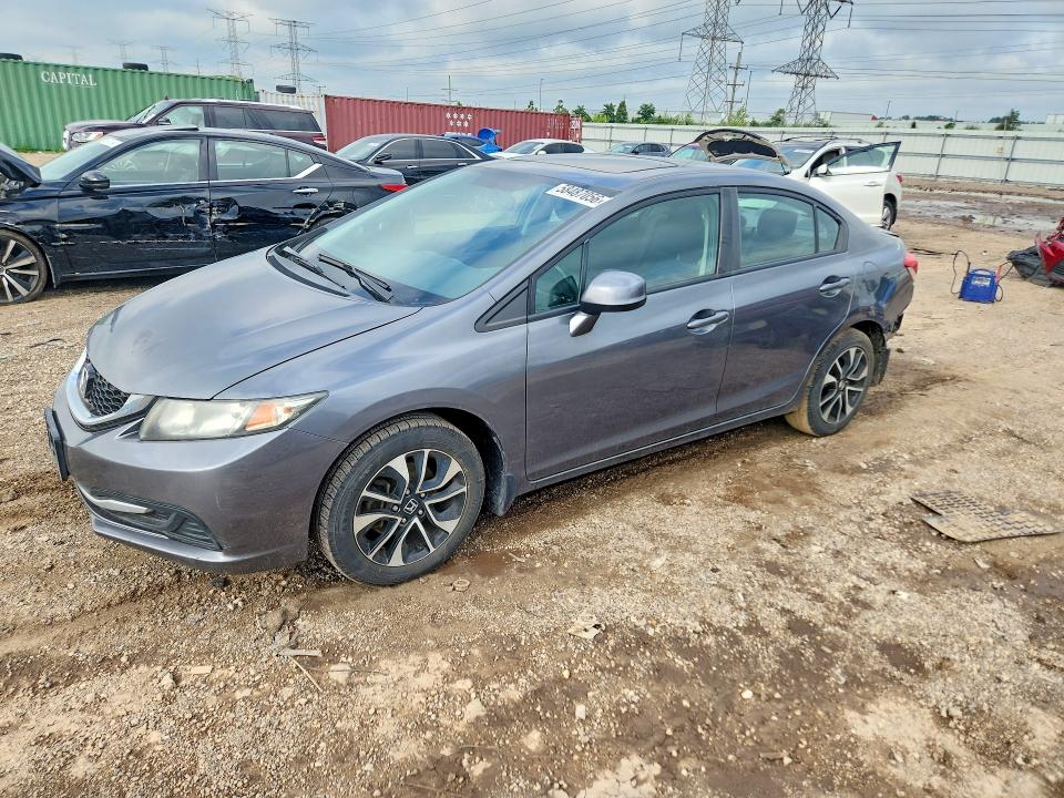 58487056 :رقم المزاد ، 19XFB2F82DE000849 vin ، 2013 Honda Civic مزاد بيع