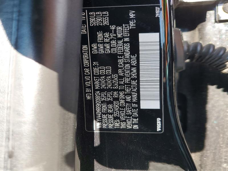 Aukcja sprzedaży 2017 Volvo Xc60, vin: YV440MRR9H2099134, numer aukcji: 56803196
