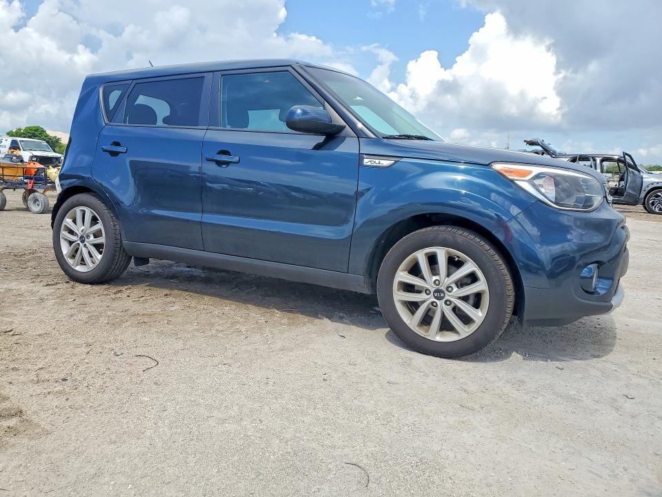 2019 Kia Soul მანქანა იყიდება აუქციონზე, vin: KNDJP3A56K7641627, აუქციონის ნომერი: 58747106