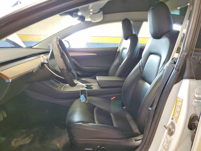 2022 Tesla Model 3 მანქანა იყიდება აუქციონზე, vin: 5YJ3E1EA0NF371982, აუქციონის ნომერი: 56357656