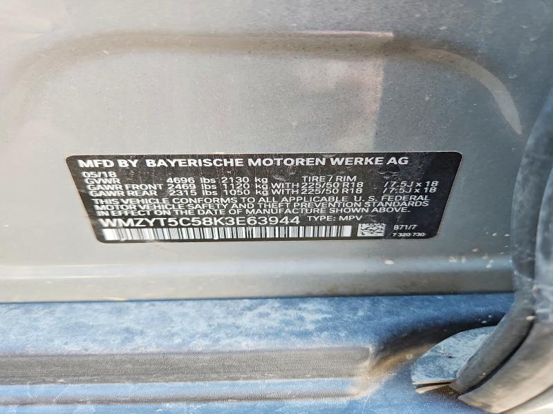 Продажа на аукционе авто 2019 Mini Cooper, vin: WMZYT5C58K3E63944, номер лота: 58992296