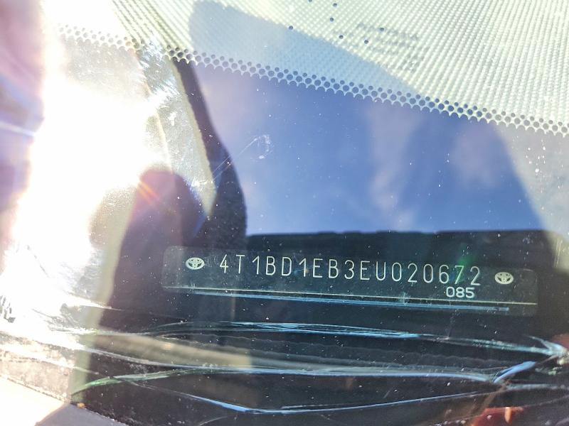 Продаж на аукціоні авто 2014 Toyota Avalon Hybrid, vin: 4T1BD1EB3EU020672, номер лоту: 57577916