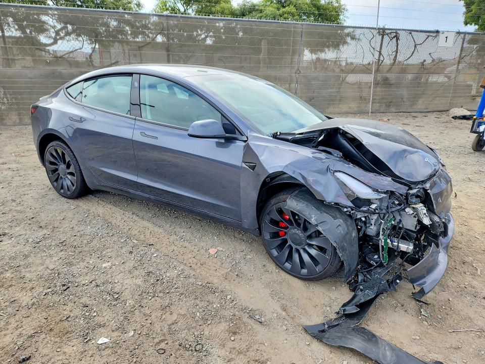 Продажа на аукционе авто 2023 Tesla Model 3, vin: 5YJ3E1EC2PF628144, номер лота: 57706876