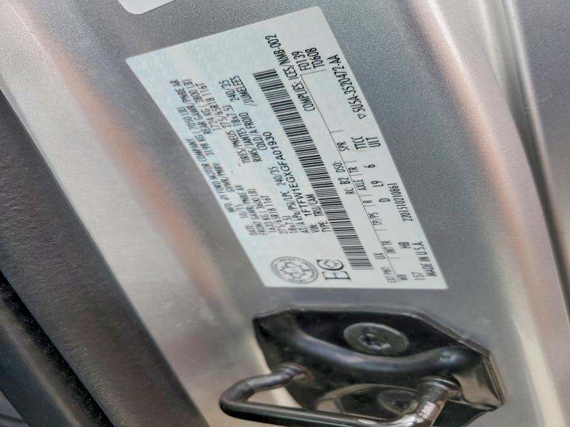 2016 Ford F150 მანქანა იყიდება აუქციონზე, vin: 1FTFW1EGXGFA01930, აუქციონის ნომერი: 57618316