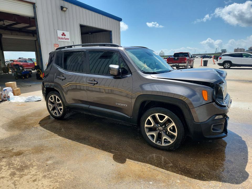 Продажа на аукционе авто 2018 Jeep Renegade, vin: ZACCJABBXJPJ20797, номер лота: 85458815