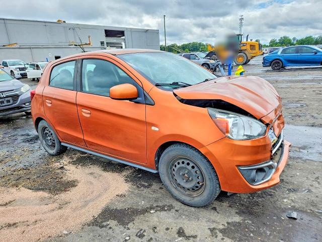 2020 Mitsubishi Mirage მანქანა იყიდება აუქციონზე, vin: ML32A3HJ8LH003452, აუქციონის ნომერი: 58473206