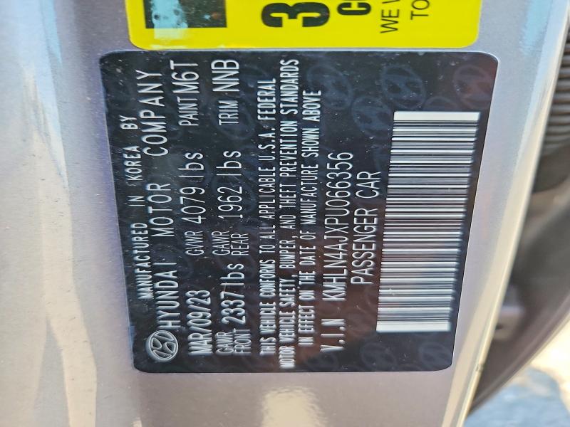 56814106 :رقم المزاد ، KMHLN4AJXPU066356 vin ، 2023 Hyundai Elantra مزاد بيع