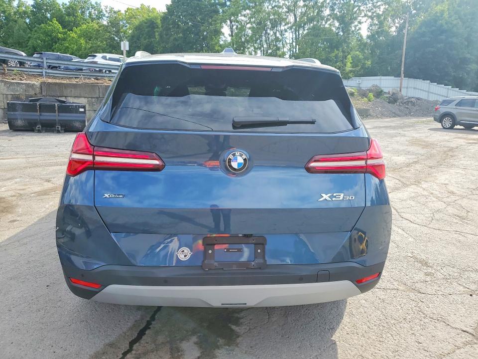 2025 Bmw X3 მანქანა იყიდება აუქციონზე, vin: 5UX53GP06S9Z49867, აუქციონის ნომერი: 57938706