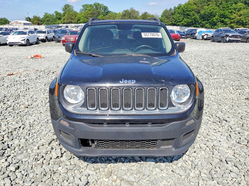 55770076 :رقم المزاد ، ZACCJBAB2HPF86227 vin ، 2017 Jeep Renegade مزاد بيع