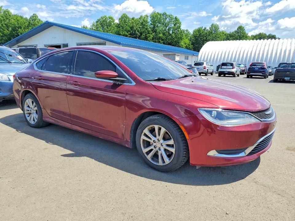 2016 Chrysler 200 მანქანა იყიდება აუქციონზე, vin: 1C3CCCAB7GN123009, აუქციონის ნომერი: 57834346
