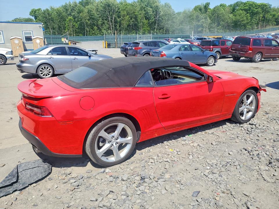 Продажа на аукционе авто 2015 Chevrolet Camaro, vin: 2G1FF3D37F9214389, номер лота: 56050456