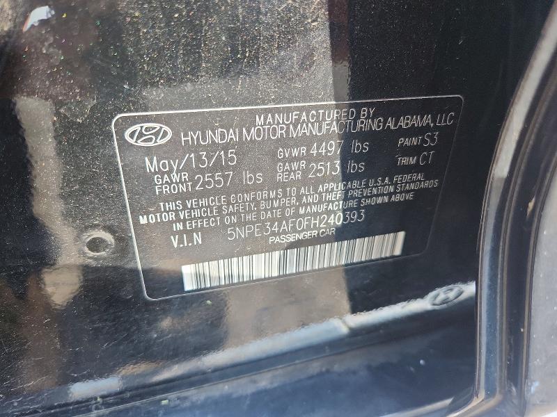 Продаж на аукціоні авто 2015 Hyundai Sonata, vin: 5NPE34AF0FH240393, номер лоту: 56969666