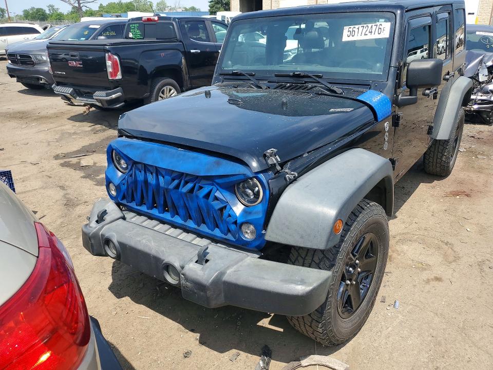 56172476 :رقم المزاد ، 1C4BJWDG1EL200701 vin ، 2014 Jeep Wrangler Unlimited مزاد بيع
