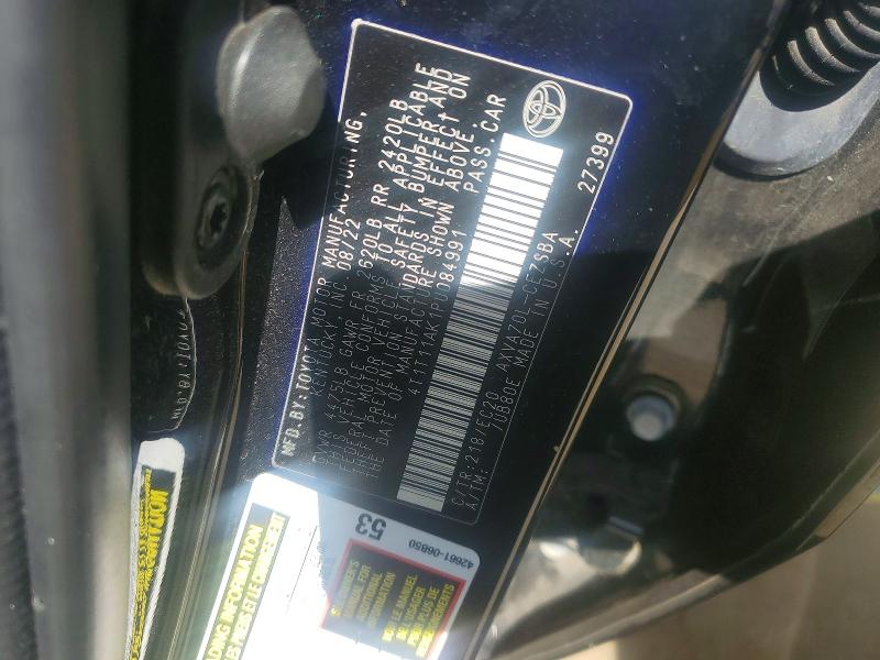 Продажа на аукционе авто 2023 Toyota Camry, vin: 4T1T11AK1PU084991, номер лота: 56249106