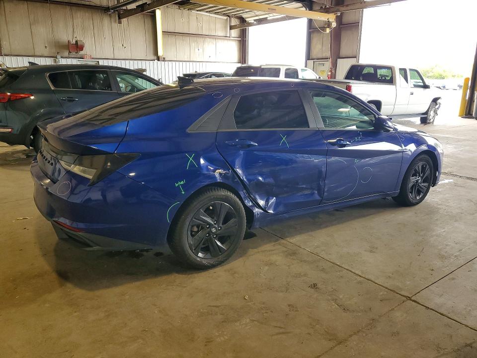 2021 Hyundai Elantra მანქანა იყიდება აუქციონზე, vin: 5NPLM4AG4MH035458, აუქციონის ნომერი: 57553056