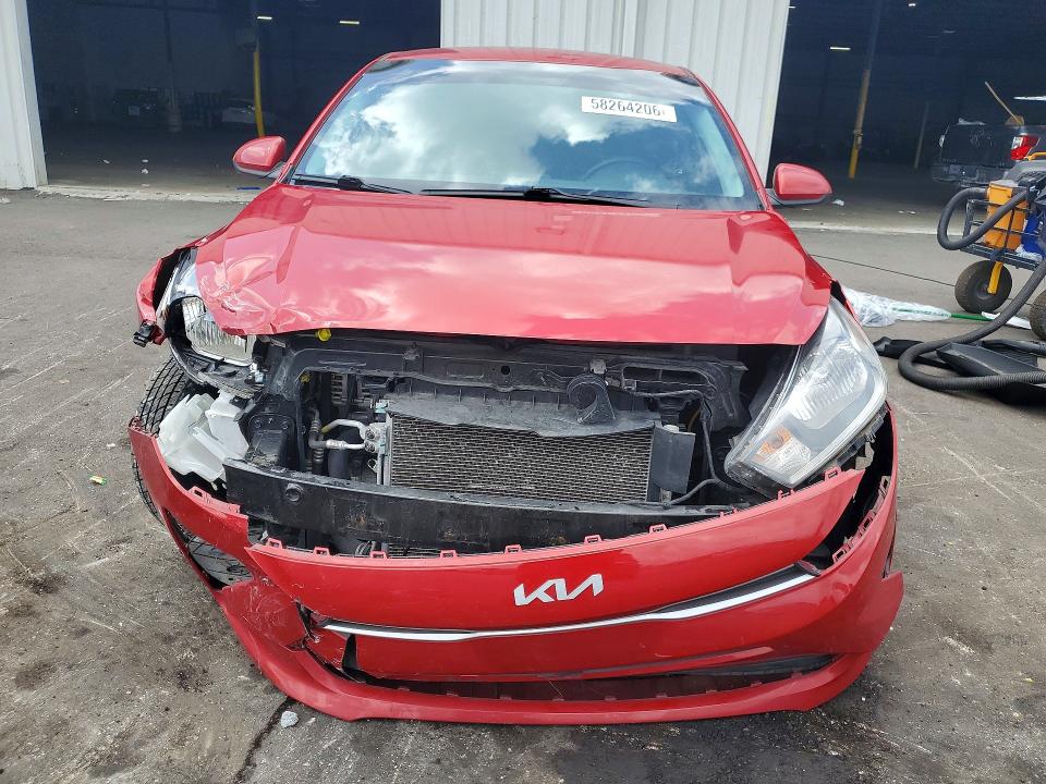 58264206 :رقم المزاد ، 3KPA24AD4PE611433 vin ، 2023 Kia Rio مزاد بيع