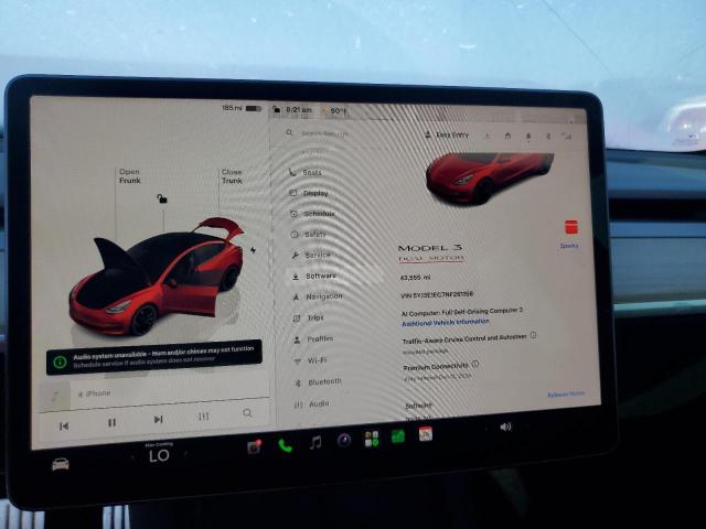 58800216 :رقم المزاد ، 5YJ3E1EC7NF261156 vin ، 2022 Tesla Model 3 مزاد بيع