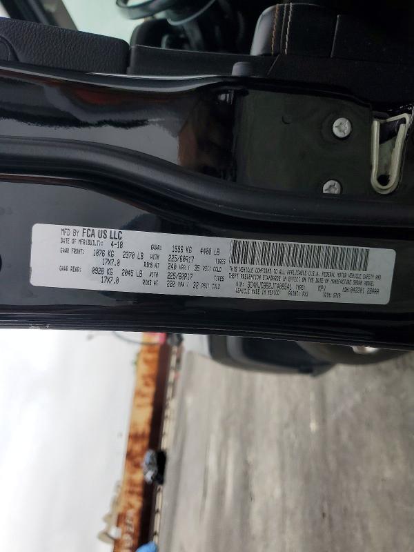 Aukcja sprzedaży 2018 Jeep Compass, vin: 3C4NJCBB2JT408541, numer aukcji: 56129276