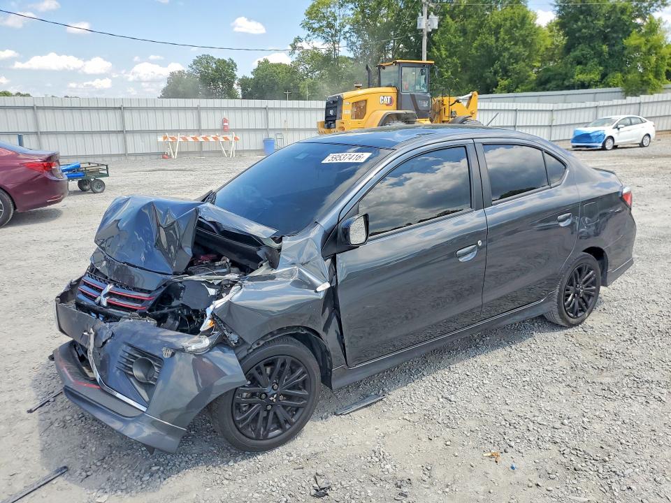 59537416 :رقم المزاد ، ML32FUFJ1RHF14426 vin ، 2024 Mitsubishi Mirage مزاد بيع