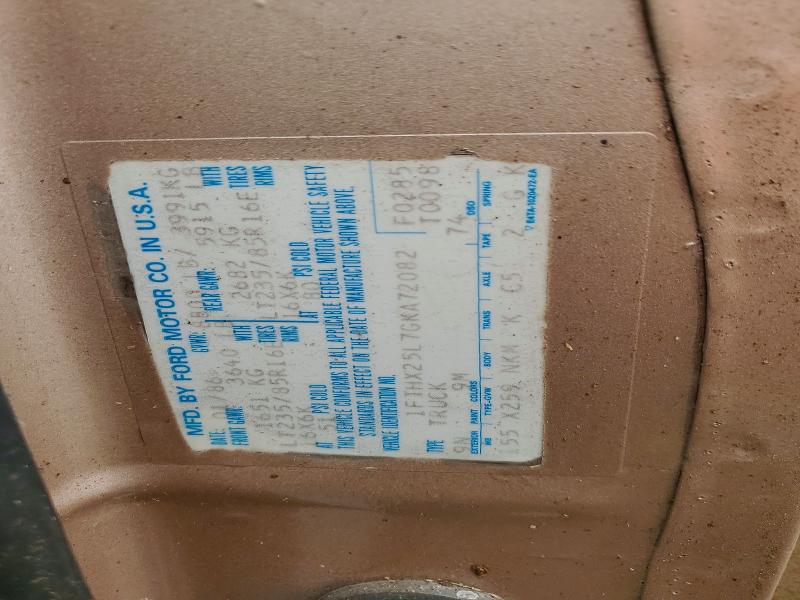 Продажа на аукционе авто 1986 Ford F250, vin: 1FTHX25L7GKA72082, номер лота: 56367256