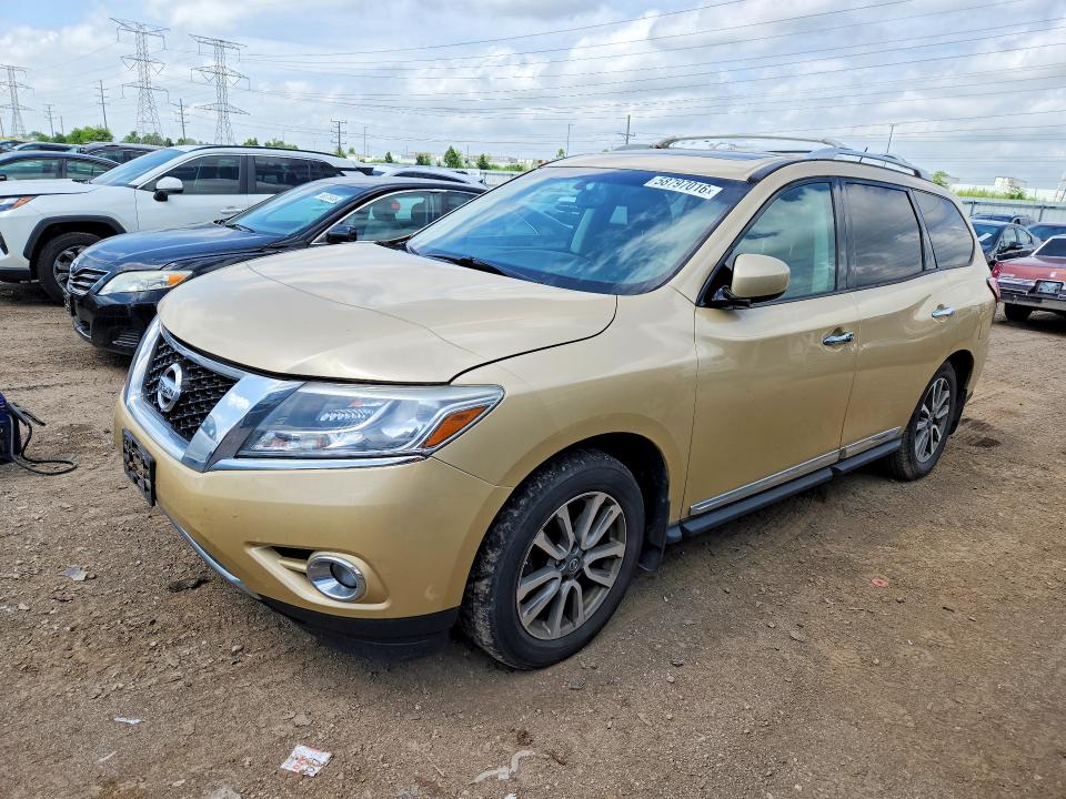 Auction sale of the 2013 Nissan Pathfinder, vin: 5N1AR2MM3DC687767, lot number: 58797016