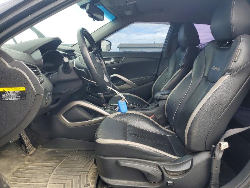 2015 Hyundai Veloster მანქანა იყიდება აუქციონზე, vin: KMHTC6AE9FU241103, აუქციონის ნომერი: 55969236