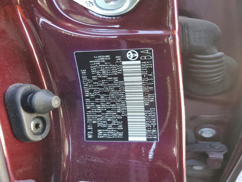 2017 Toyota Corolla მანქანა იყიდება აუქციონზე, vin: 5YFBURHE3HP633708, აუქციონის ნომერი: 58020436