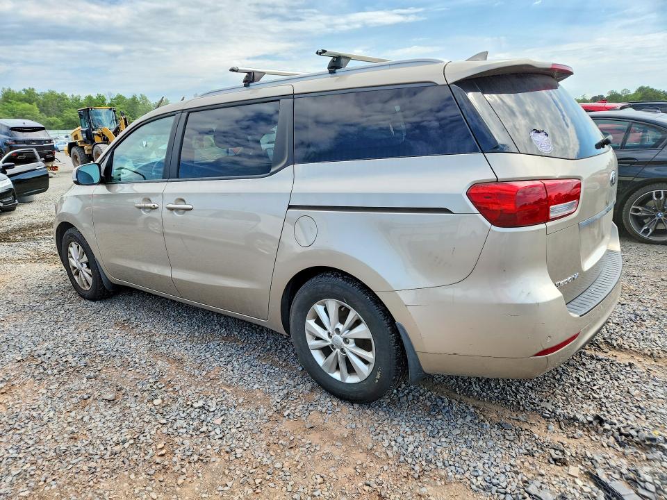 2016 Kia Sedona მანქანა იყიდება აუქციონზე, vin: KNDMB5C11G6125240, აუქციონის ნომერი: 57404096