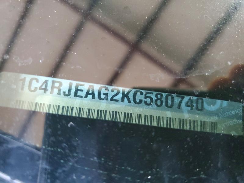 59256326 :رقم المزاد ، 1C4RJEAG2KC580740 vin ، 2019 Jeep Grand Cherokee مزاد بيع