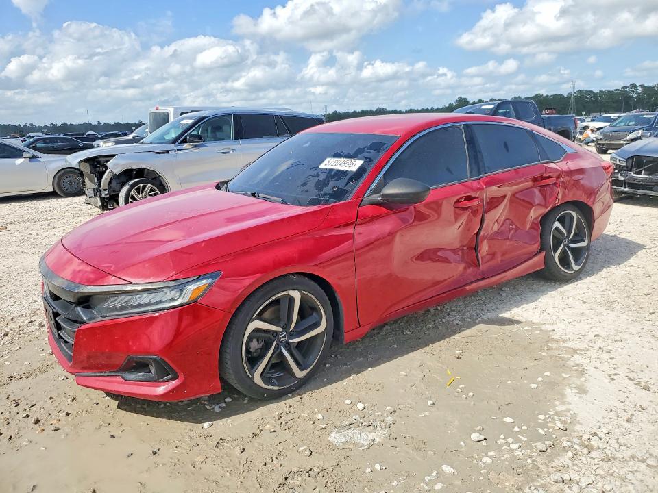 Auction sale of the 2022 Honda Accord, vin: 1HGCV1F30NA000265, lot number: 57204996