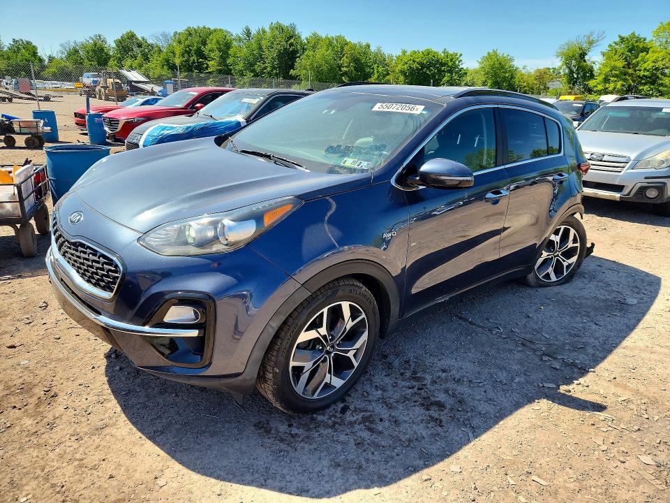Продажа на аукционе авто 2022 Kia Sportage, vin: KNDPNCAC3N7964178, номер лота: 55072056