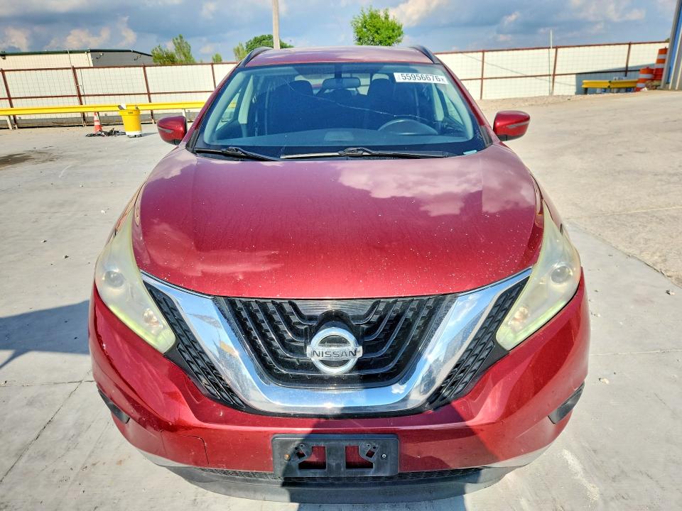 2017 Nissan Murano მანქანა იყიდება აუქციონზე, vin: 5N1AZ2MG2HN148299, აუქციონის ნომერი: 55956676