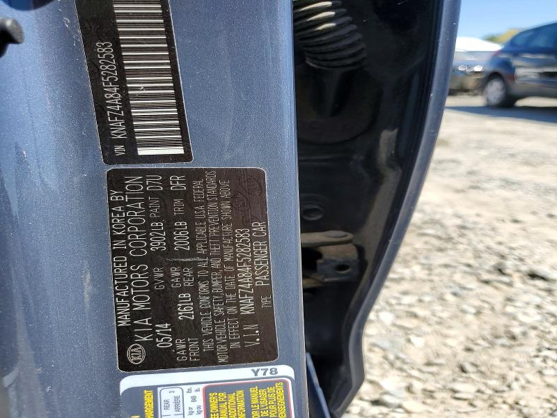 2015 Kia Forte მანქანა იყიდება აუქციონზე, vin: KNAFZ4A84F5282583, აუქციონის ნომერი: 56322986