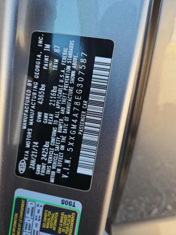 Продажа на аукционе авто 2014 Kia Optima, vin: 5XXGM4A78EG307587, номер лота: 55960326