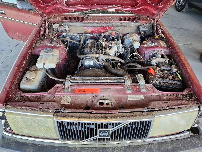 1990 Volvo 240 მანქანა იყიდება აუქციონზე, vin: YV1AA8848L1396355, აუქციონის ნომერი: 58060246