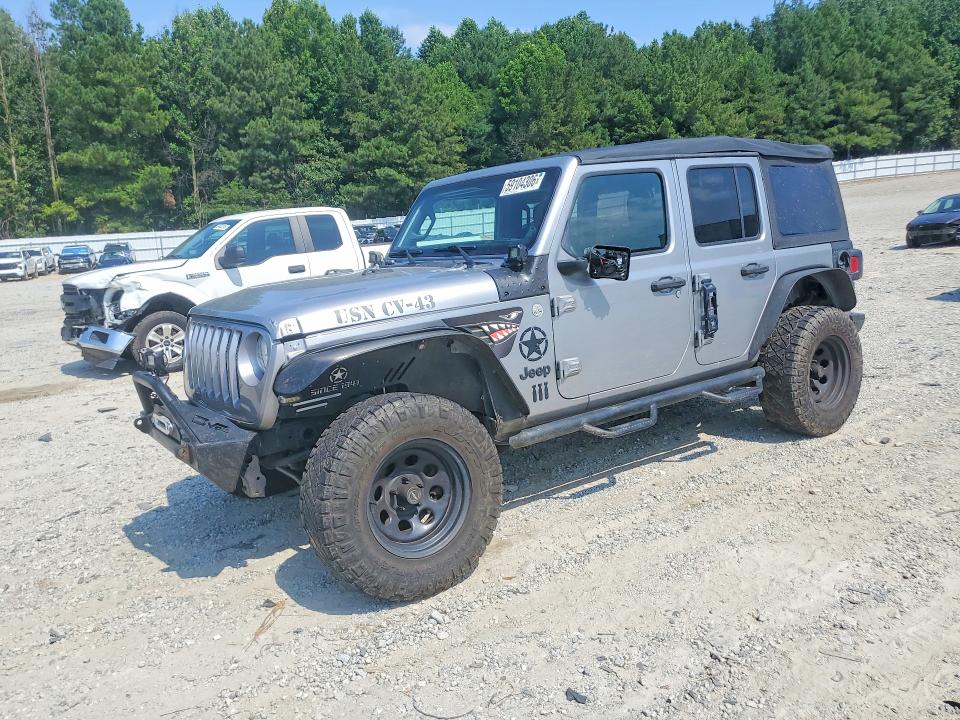 Aukcja sprzedaży 2018 Jeep Wrangler Unlimited, vin: 1C4HJXDG3JW162820, numer aukcji: 59104306