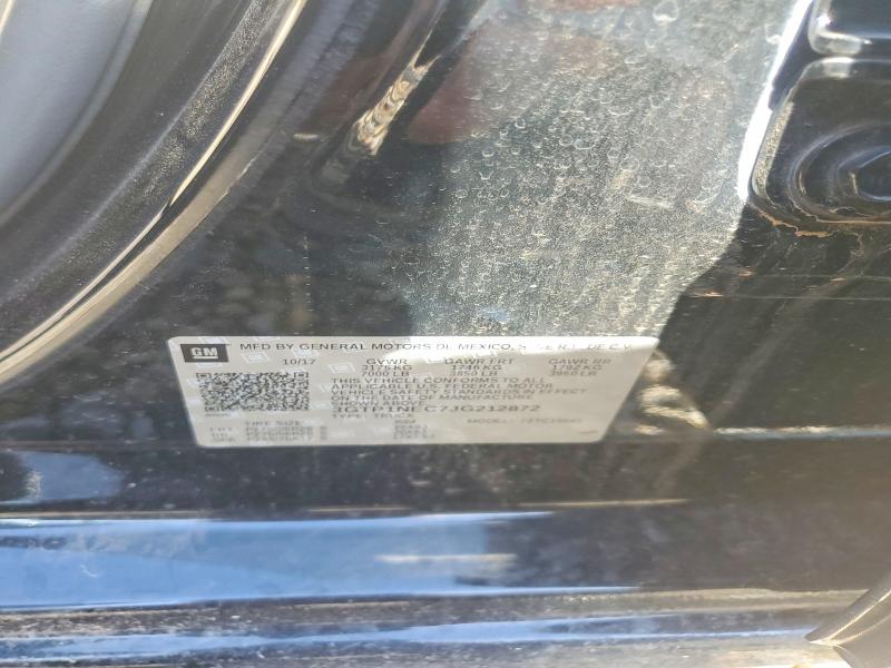 58834446 :رقم المزاد ، 3GTP1NEC7JG212872 vin ، 2018 Gmc Sierra مزاد بيع