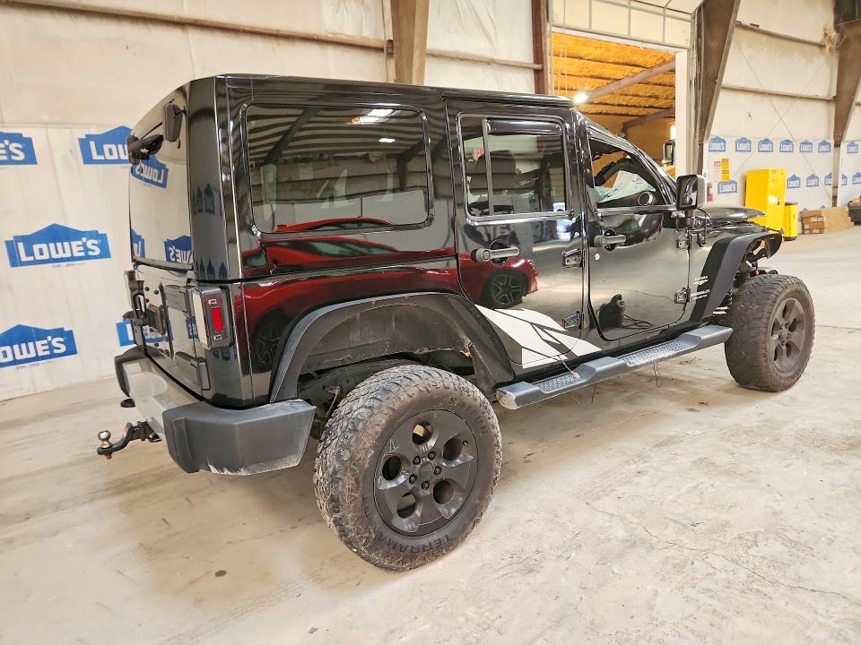 57831616 :رقم المزاد ، 1C4BJWEG4EL130240 vin ، 2014 Jeep Wrangler Unlimited مزاد بيع
