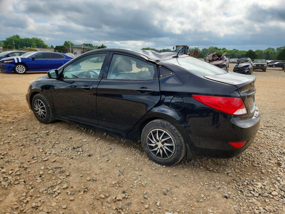57653946 :رقم المزاد ، KMHCT4AEXHU341265 vin ، 2017 Hyundai Accent مزاد بيع
