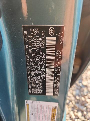 57565446 :رقم المزاد ، JTDBL40E79J023866 vin ، 2009 Toyota Corolla مزاد بيع
