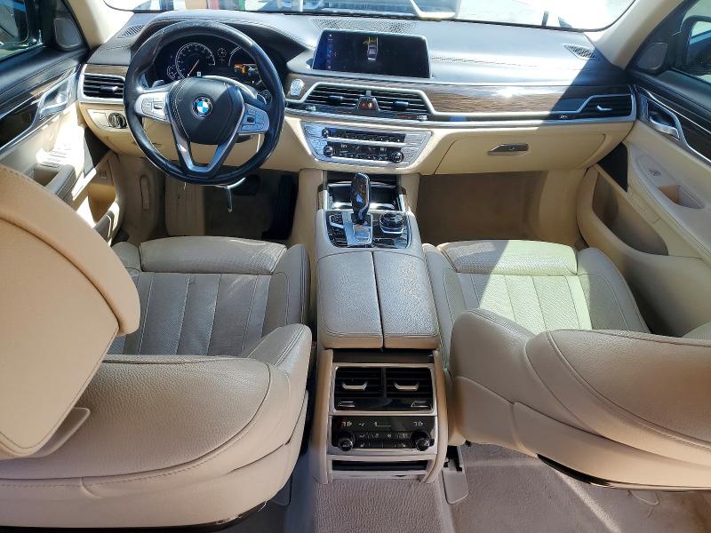 2019 Bmw 740 მანქანა იყიდება აუქციონზე, vin: WBA7E2C55KB217759, აუქციონის ნომერი: 58393006