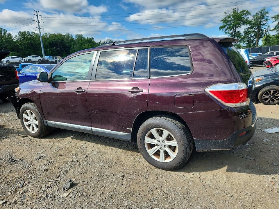 Продаж на аукціоні авто 2012 Toyota Highlander, vin: 5TDBK3EHXCS138925, номер лоту: 56468886