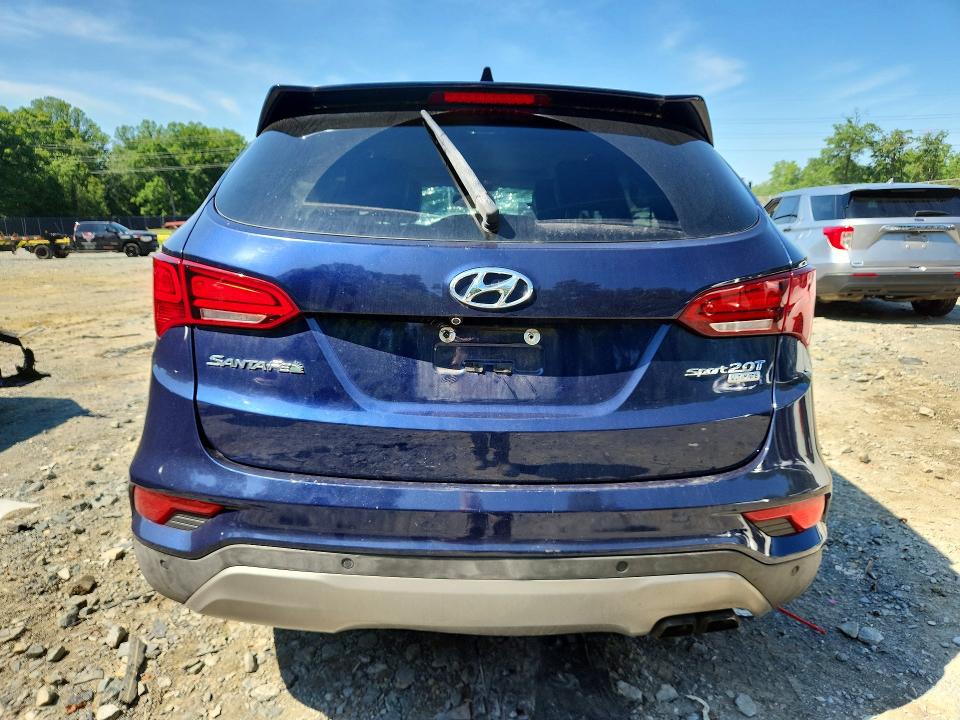 2017 Hyundai Santa Fe Sport მანქანა იყიდება აუქციონზე, vin: 5XYZW4LAXHG499123, აუქციონის ნომერი: 59050816