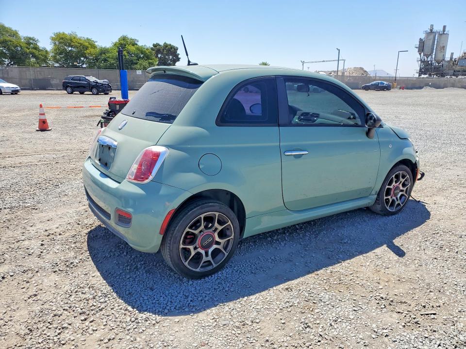 2012 Fiat 500 მანქანა იყიდება აუქციონზე, vin: 3C3CFFBR1CT211584, აუქციონის ნომერი: 58414846