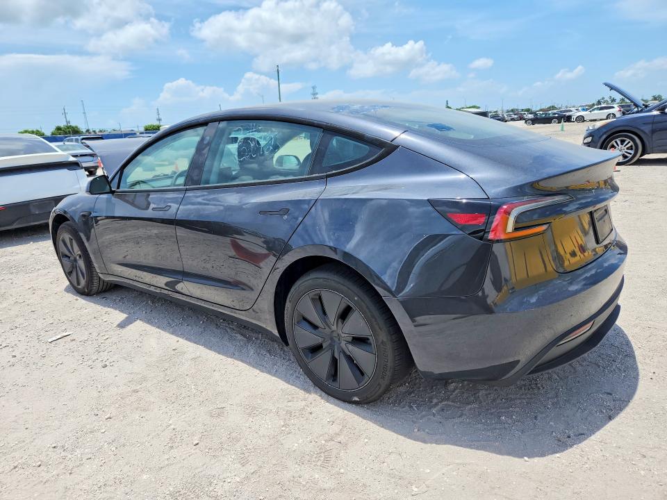 57663206 :رقم المزاد ، 5YJ3E1EA4SF970881 vin ، 2025 Tesla Model 3 مزاد بيع