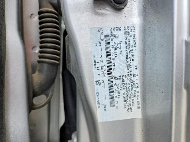 Продажа на аукционе авто 2012 Ford Focus, vin: 1FAHP3M25CL252508, номер лота: 56458116