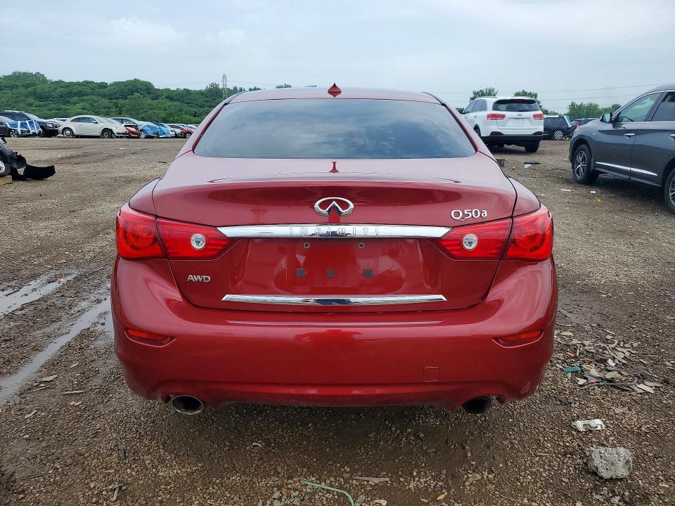 Продажа на аукционе авто 2014 Infiniti Q50, vin: JN1BV7AR9EM702661, номер лота: 56256796